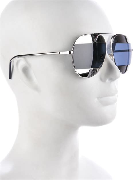 dior split aviator sunglasses|christian dior aviator sunglasses black.